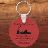 Boek Nerd-probleem #101 Keyring Sleutelhanger (Voorkant)