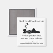 Boek Nerd-probleem #101 Magnet (Voorkant / Achterkant)