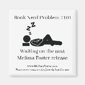 Boek Nerd-probleem #101 Magnet (Voorkant)