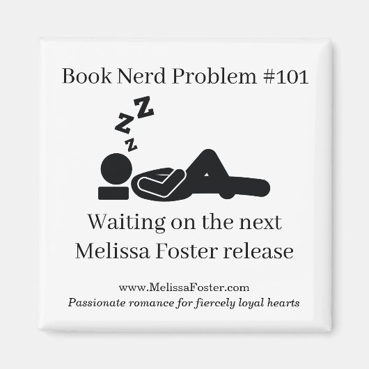 Boek Nerd-probleem #101 Magnet (Voorkant)
