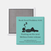 Boek Nerd-probleem #101 Magnet (Voorkant / Achterkant)