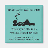 Boek Nerd-probleem #101 Magnet (Voorkant)