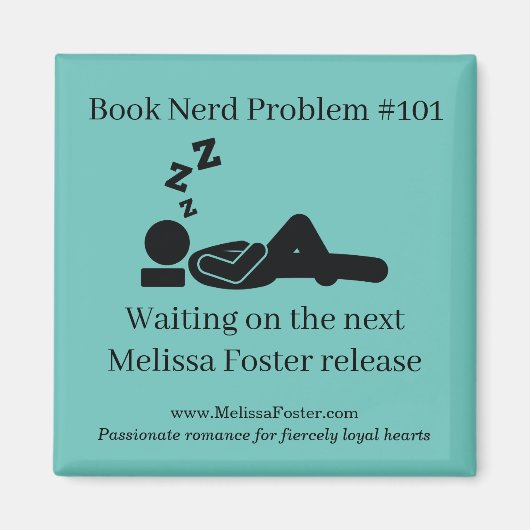 Boek Nerd-probleem #101 Magnet (Voorkant)
