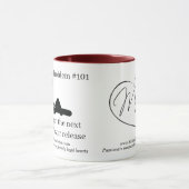 Boek Nerd probleem #101 Mok (Midden)