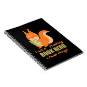 Boek Nerd Squirrel Notitieboek (Rechterzijde)