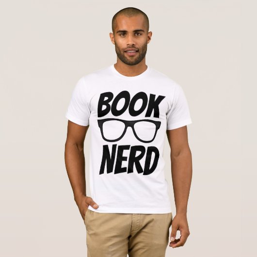 BOEK NERD T-shirts (Voorkant volledig)