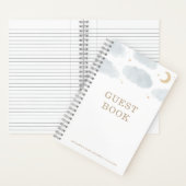 Boek over het Baby shower van de maan (Binnen)