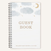 Boek over het Baby shower van de maan (Voorkant)