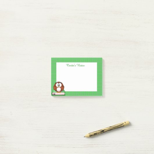 Boek Owl Post-it Nota's Post-it® Notes (Op bureau)