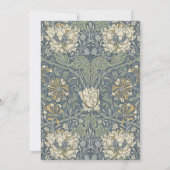 Boek Pagina Victoriaanse Stijl Trouwen Bewaar de D Save The Date (Achterkant)