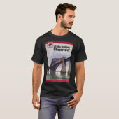  Boek Parody Bruggen gebrand T-shirt (Voorkant volledig)