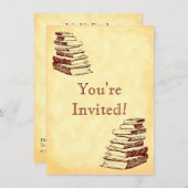 Boek Party  Kunst Bewerkbaar 6.25 x 4.5 Kaart (Voorkant / Achterkant)