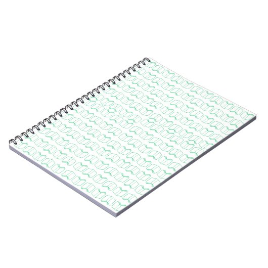 Boek patroon twee pocket map notitieboek (Linkerzijde)