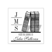  boek plank hout stempel (Afrduk)