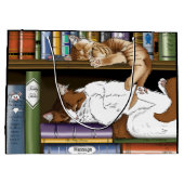 Boek Plank Katten Bibliotheek Groot Cadeauzakje (Achterkant)