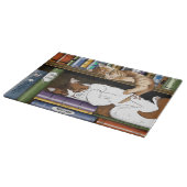 Boek Plank Katten Bibliotheek Snijplank (Hoek)