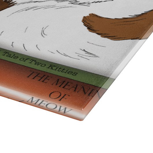 Boek Plank Katten Bibliotheek Snijplank (Hoek)