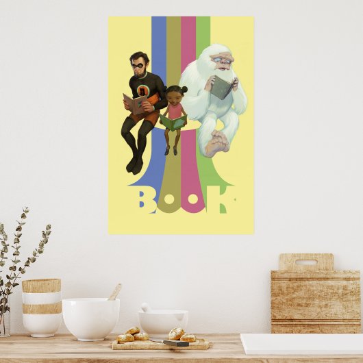 BOEK! POSTER (Keuken)