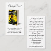 Boek Promotie Auteur Business Writer Visitekaartje (Voorkant / Achterkant)