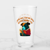 Boek Puppy Dog Ear Humor Glas (Voorkant)