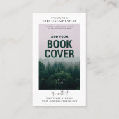 Boek Release Auteur Foto Marketing QR Code Visitekaartje (Voorkant)