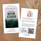 Boek Release Auteur Foto Marketing QR Code Visitekaartje