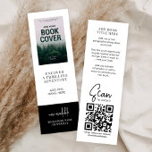 Boek Release Auteur Marketing Mini Bladwijzer Kaar Mini Visitekaartje