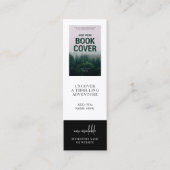 Boek Release Auteur Marketing Mini Bladwijzer Kaar Mini Visitekaartje (Voorkant)