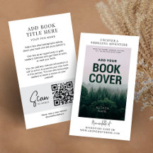 Boek Release Auteur Marketing Scannable QR Code