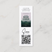 Boek Release Promo Auteur Foto Mini Bladwijzer Kaa Mini Visitekaartje (Voorkant)