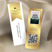 Boek Release QR Code MINI Faux Gold Bladwijzer Kaa Mini Visitekaartje