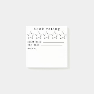 Boek Review Sticky Notes Notitieblok lezen voor bo