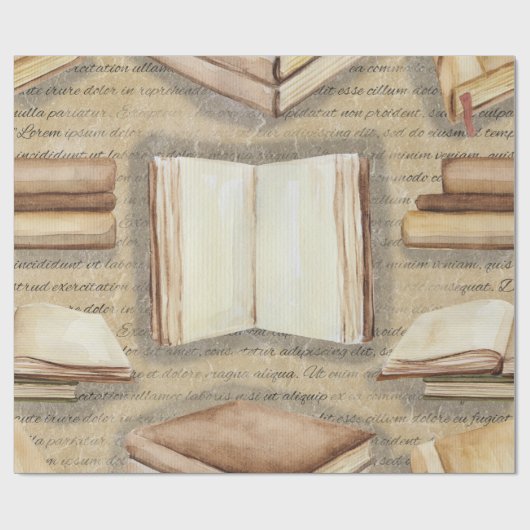  boek — Roll papier (Vlak)