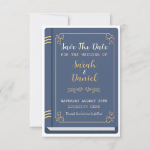 Boek Save The Date Bibliotheek Trouw Uitnodigingen