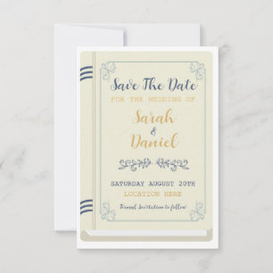 Boek Save The Date Bibliotheek Trouw Uitnodigingen