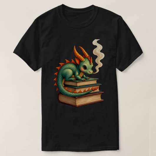 Boek Schat Draak T-shirt (Design voorkant)