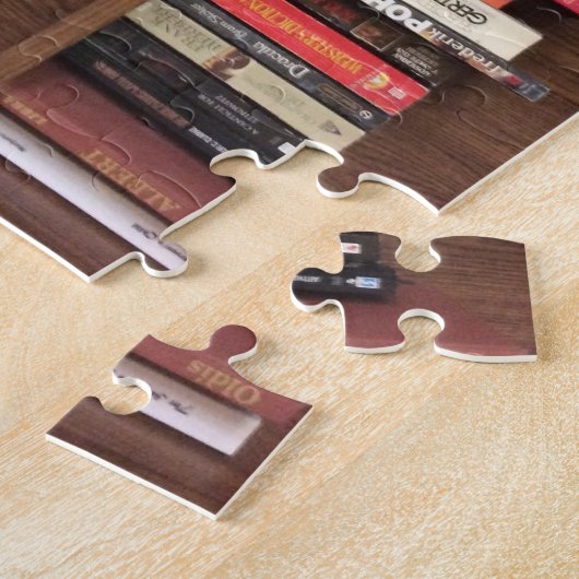 Boek Shelf Dream Legpuzzel (Zijkant)