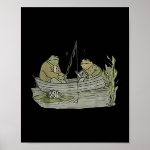 Boek Shirt Kikkerpad Boek Kikker T-shirt.png Poster
