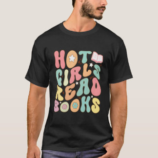 boek Shirten voor vrouwen Mannen Hot Girls Lees B T-shirt