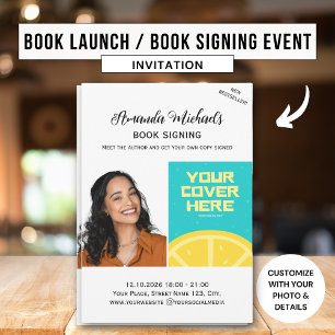 Boek Signing Autuur Schrijver Boek Lancering Bests Kaart