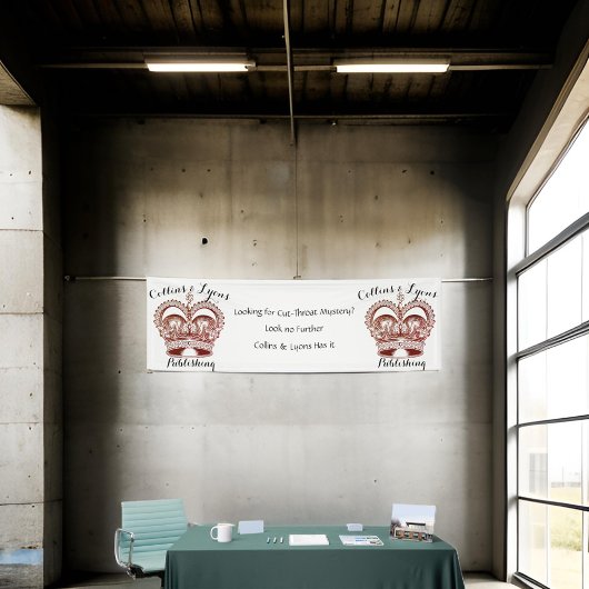 Boek Signing Crown Cherry Red Spandoek