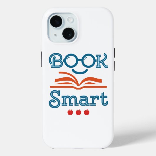 Boek Smart Funny Reading Lover Bookworm Case-Mate iPhone Case (Achterkant)