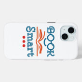 Boek Smart Funny Reading Lover Bookworm Case-Mate iPhone Case (Achterkant (horizontaal))