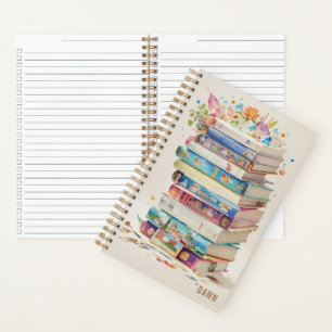 Boek Stack Lezing Lovers Waterverf Kunst