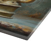 boek Stack Schilderen Antiek Bibliotheekmuur Snijplank (Hoek)