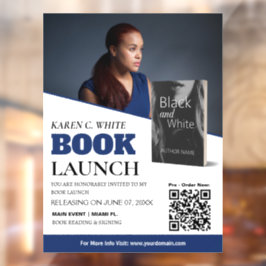 Boek Starten Aangepaste vensterklemming Raamsticker