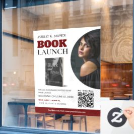 Boek Starten Aangepaste vensterklemming Raamsticker