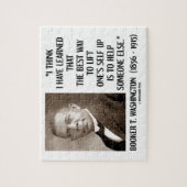 Boek T. Washington Best Way Lift One's Self Up Legpuzzel (Verticaal)