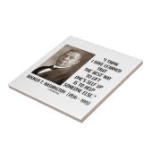 Boek T. Washington Best Way Lift One's Self Up Tegeltje (Zijkant)