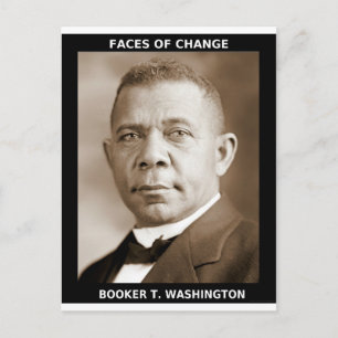 Boek T. Washington Briefkaart